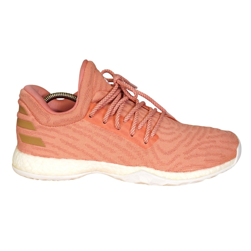 Adidas Harden Vol 1 LS Mens 11 Pink Primeknit Boost Basketball Lifestyle Shoes